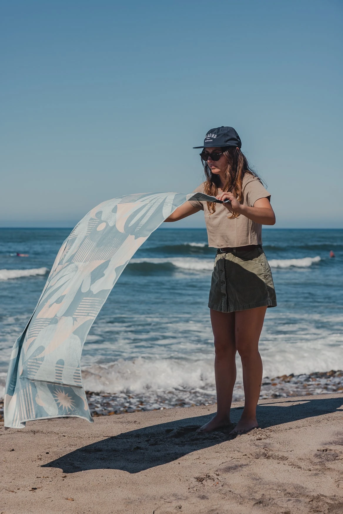 Almond X Slowtide Quick-Dry Towel | Bright Days Ahead 3 Almond X Slowtide Quick-Dry Towel | Bright Days Ahead - Image 3