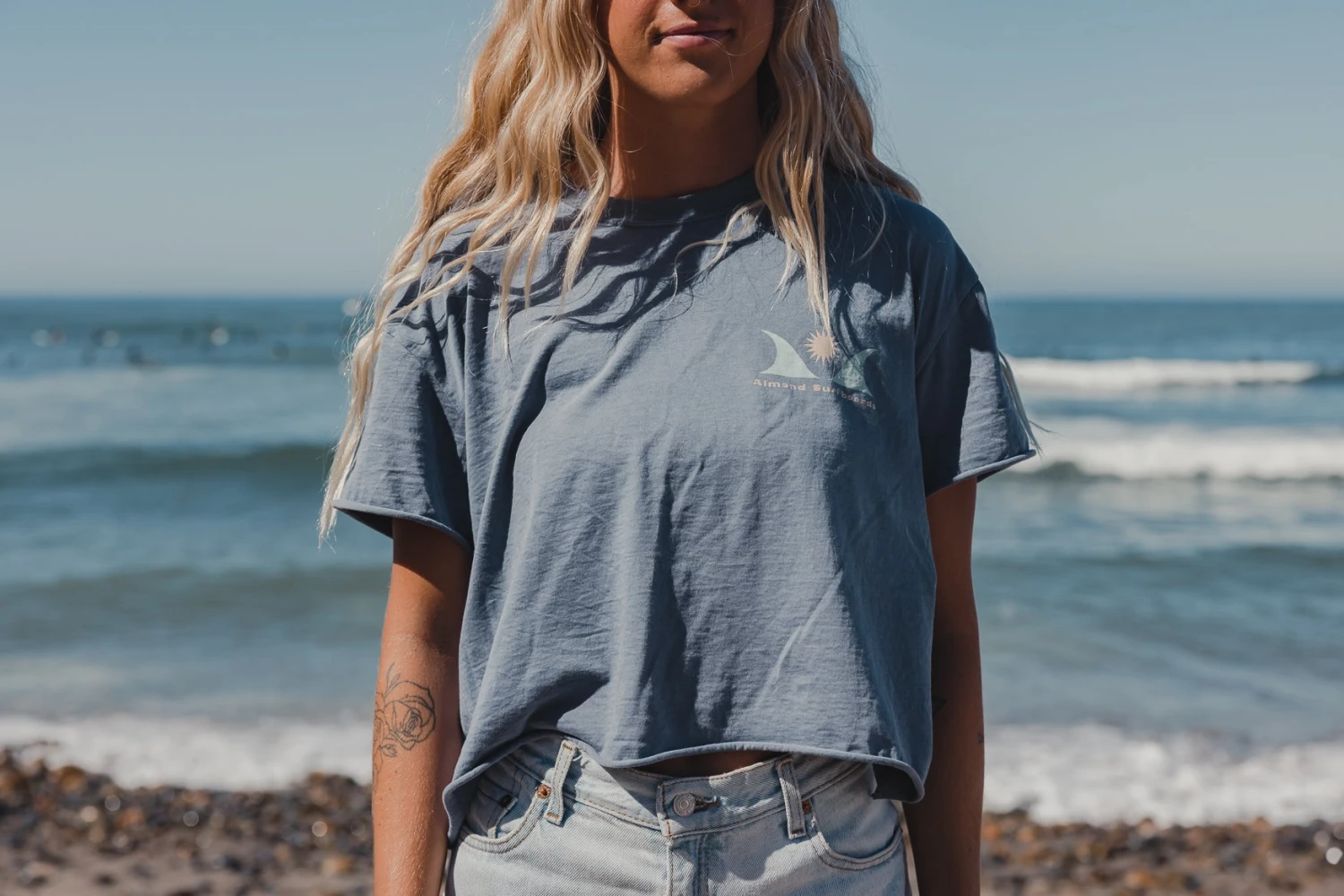 Bright Days Ahead Tee | Faded Blue 7 Bright Days Ahead Tee | Faded Blue - Image 7