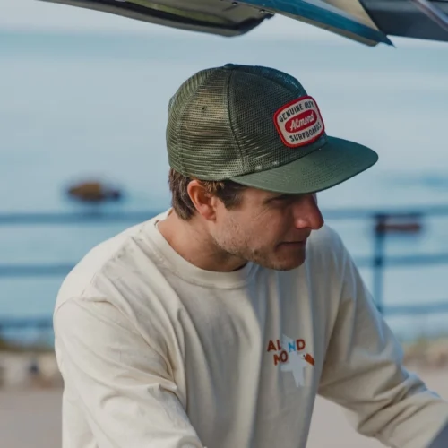 Genuine Mesh Trucker | Army Green -Surf Drift Shop 2E1A4975