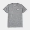 Sueded Cotton Decades Tee | Heather Grey