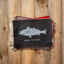 White Sea Bass Flag -Surf Drift Shop 345A3175