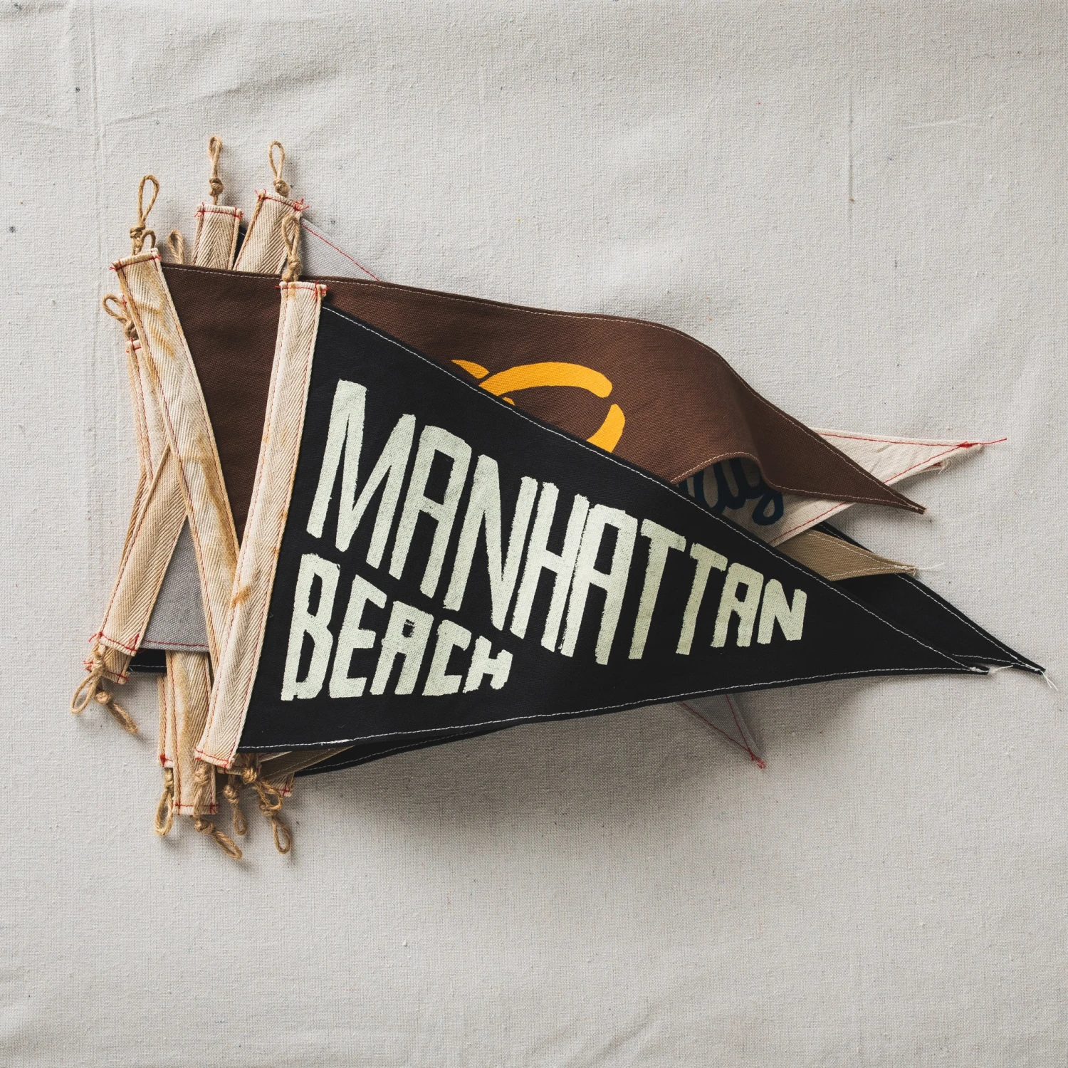 Slightly Choppy <br>Manhattan Beach Flag 2 Slightly Choppy <br>Manhattan Beach Flag - Image 2