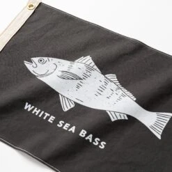 White Sea Bass Flag -Surf Drift Shop 7Z4A9210