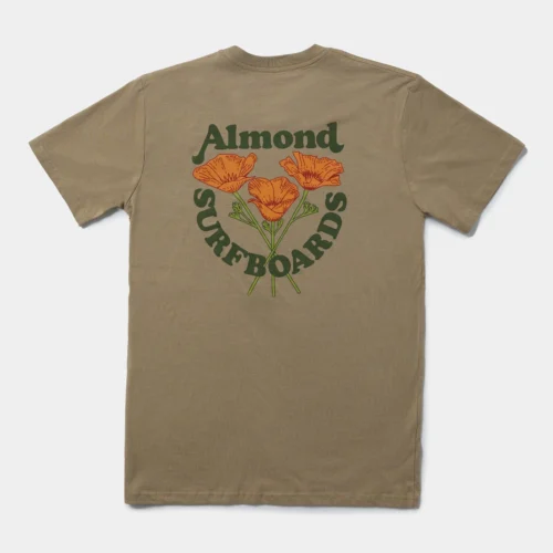 CA Poppy Tee | Sand