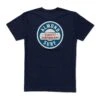 Almond Badge Tee | Navy -Surf Drift Shop AlmondTees5.2.25 0017