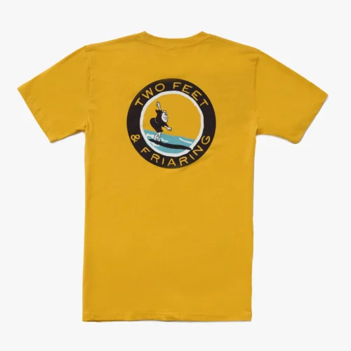 Two Feet & Friaring Tee | Yellow