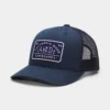 Navy Almond Trucker Hat -Surf Drift Shop Almond trucker patch hat 72dpi