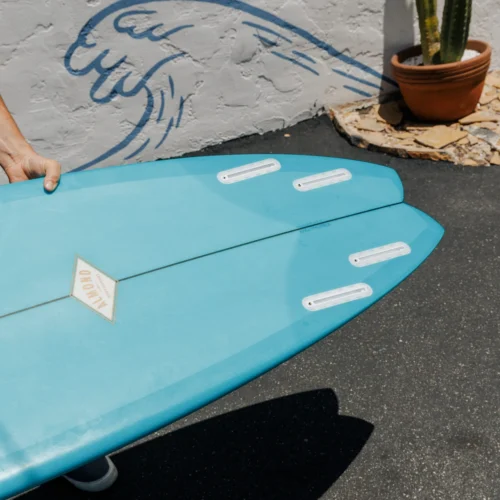 *USED* 5'10 Speed Quad #7458 -Surf Drift Shop Bluequadusedboard scaled