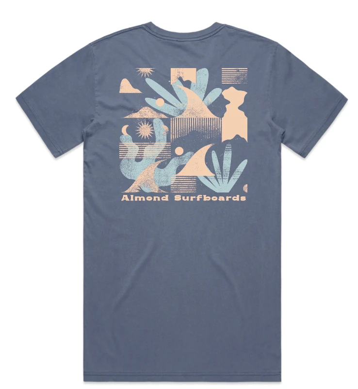 Bright Days Ahead Tee | Faded Blue 4 Bright Days Ahead Tee | Faded Blue - Image 4