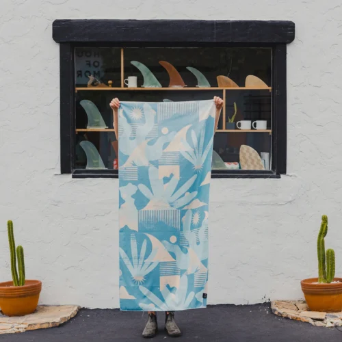 Almond X Slowtide Quick-Dry Towel | Bright Days Ahead