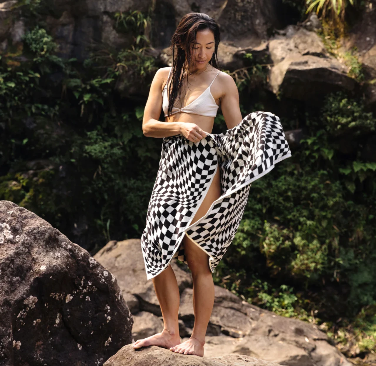 Slowtide Opt Out Premium Woven Towel 3 Slowtide Opt Out Premium Woven Towel - Image 3