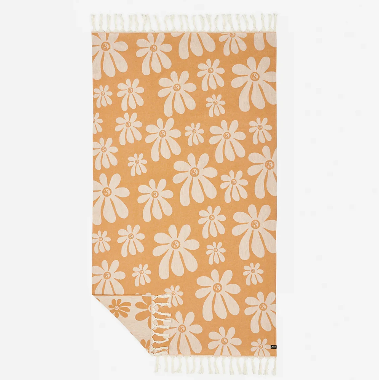 Slowtide Iggy Turkish Towel | Orange 1 Slowtide Iggy Turkish Towel | Orange