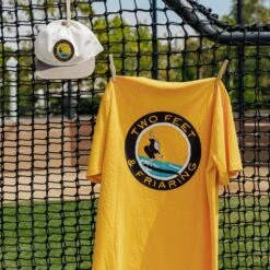 Two Feet & Friaring Tee | Yellow -Surf Drift Shop almondbaseball 8
