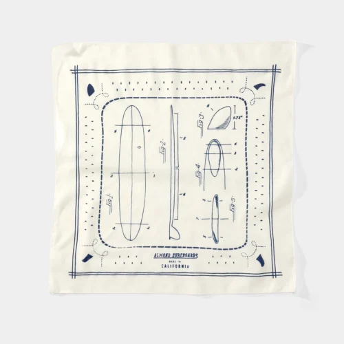 Tech Specs Bandana | Cream