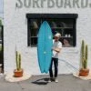 *USED* 5'10 Speed Quad #7458 -Surf Drift Shop blue board 3 used