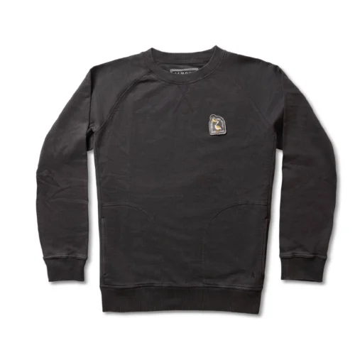 EOSC Pocket Crewneck | Washed Black